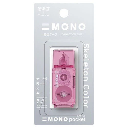 MONO Pocket Correction Tape Skeleton Color / Tombow - Image 5