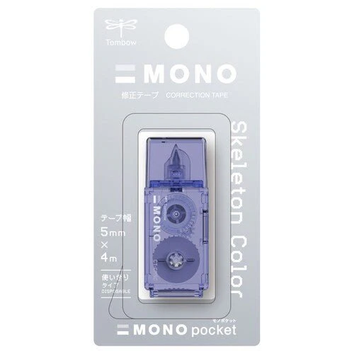 MONO Pocket Correction Tape Skeleton Color / Tombow - Image 6