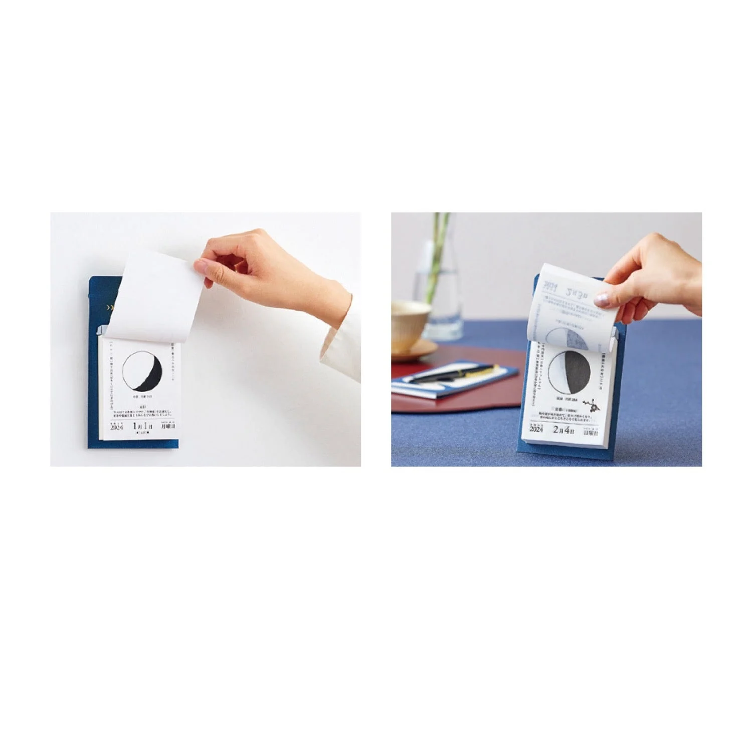 Moon Phase Daily Tear-Off Calendar 2026 / Shin Nihon Calendar - Image 4