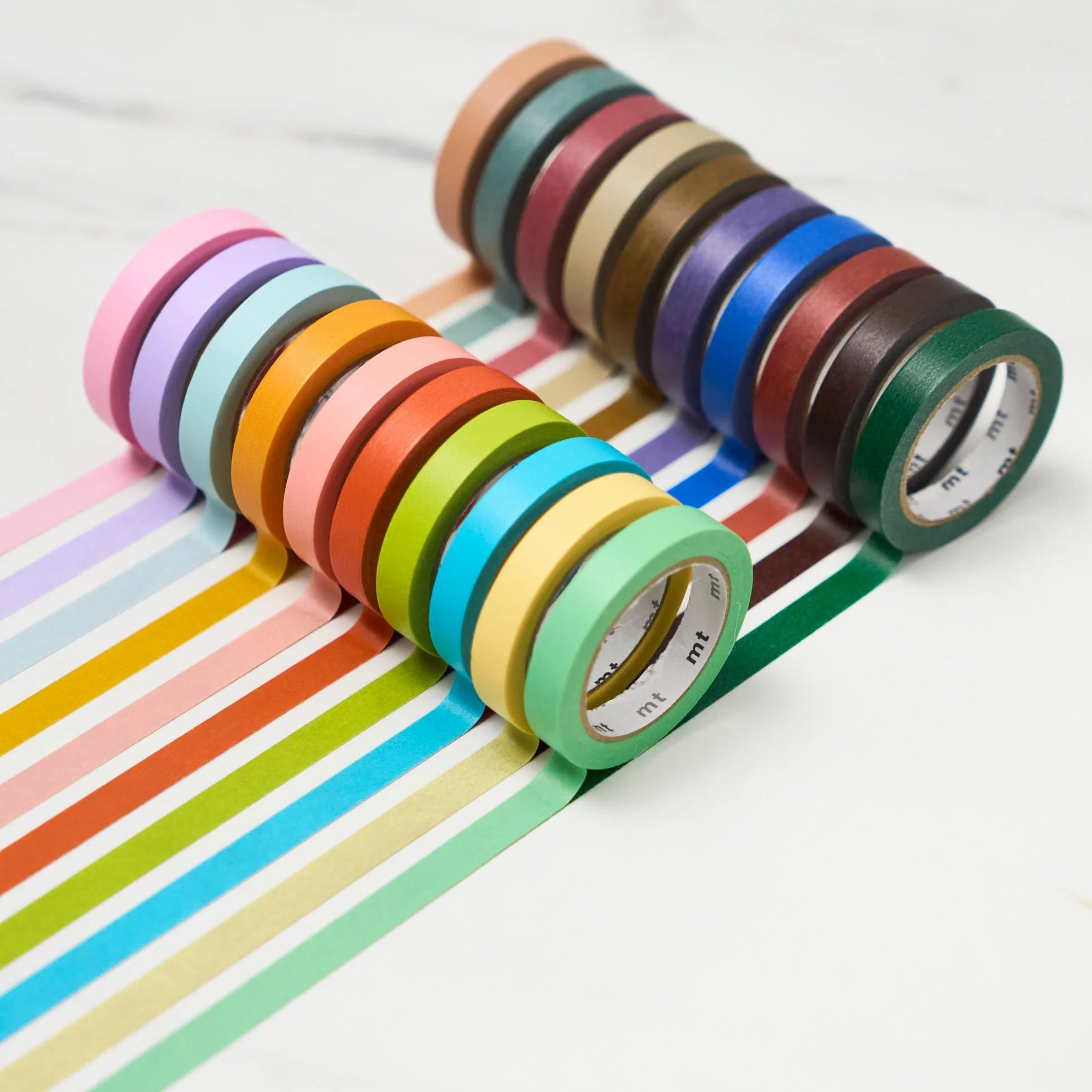 mt 20-Color Masking Tape Light and Dusty Collection / Kamoi Kakoshi