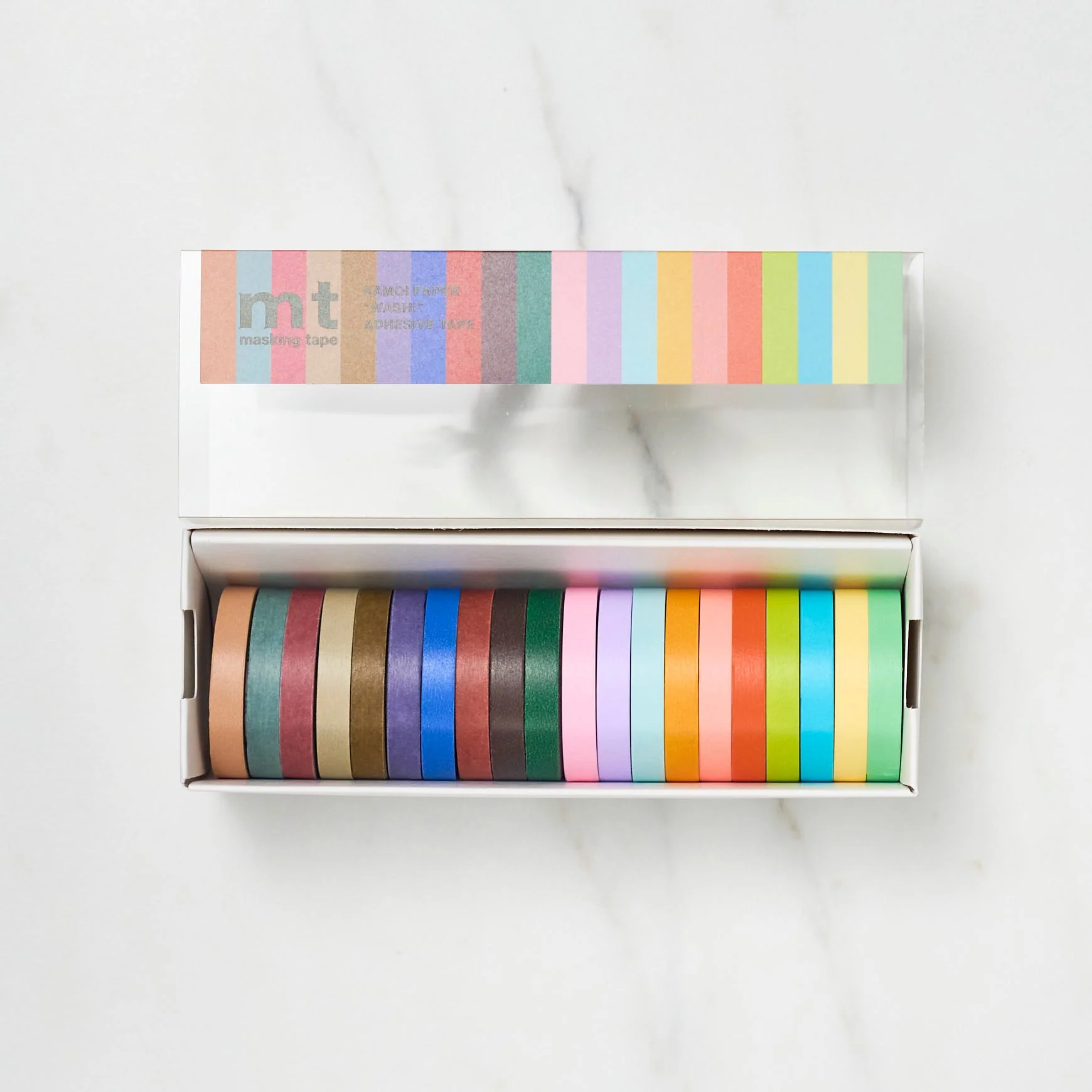 mt 20-Color Masking Tape Light and Dusty Collection / Kamoi Kakoshi - Image 2