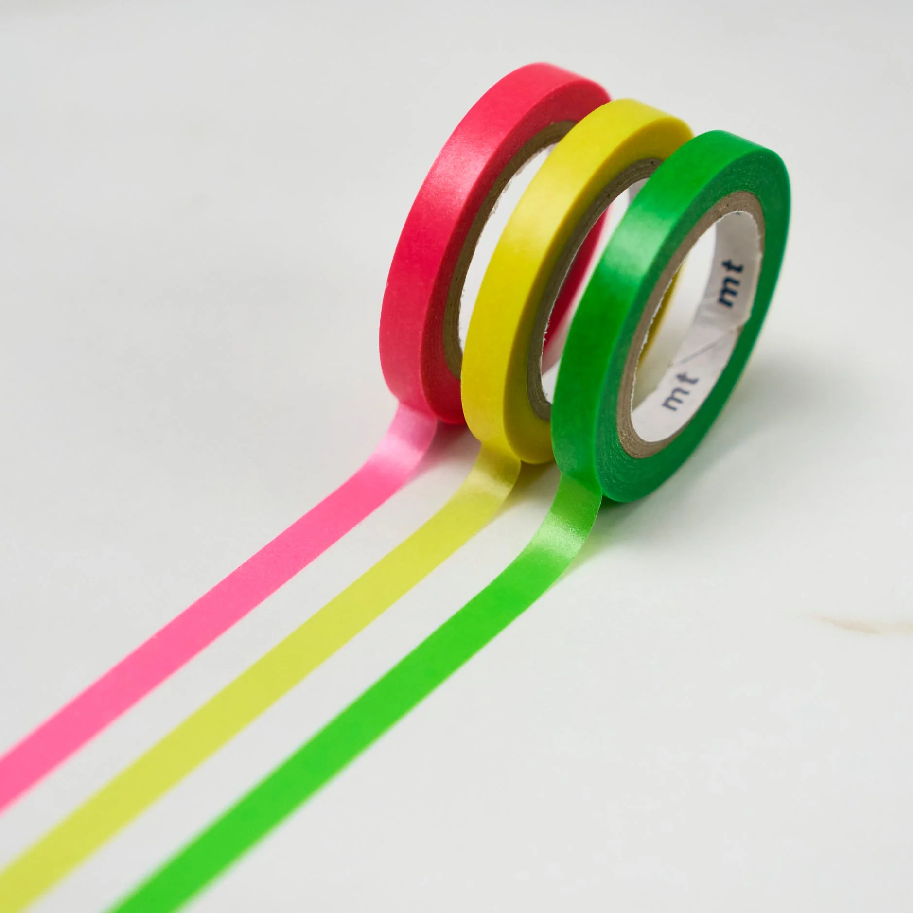 mt Trehari Fluorescent Masking Tape Set / Kamoi Kakoshi