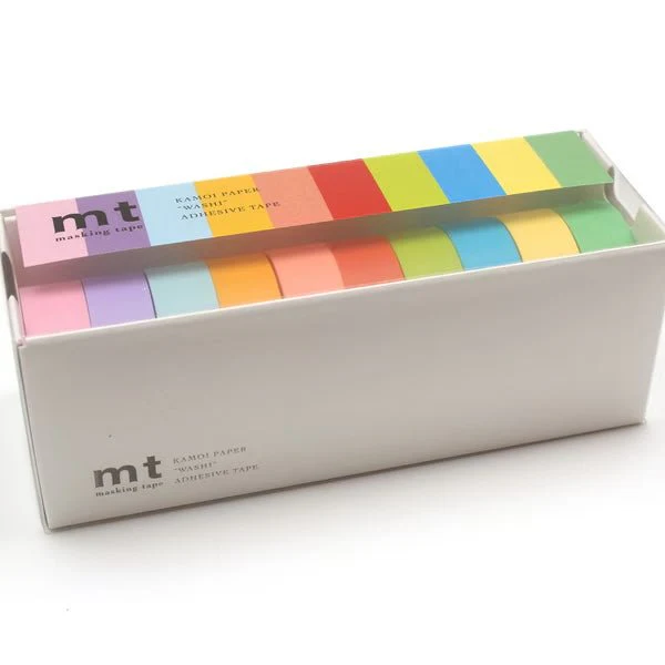 mt Washi Tape Bright Colors 2 10-Pack / Kamoi Kakoshi