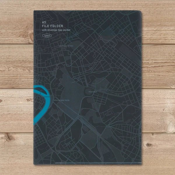 Multifunctional Clear File with Pockets / Marumo Printing
