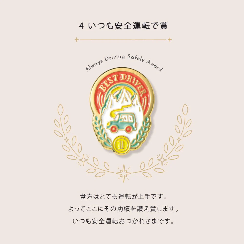 MY AWARD PiNS Award Pin Badge / IROHA PUBLISHING - Image 4