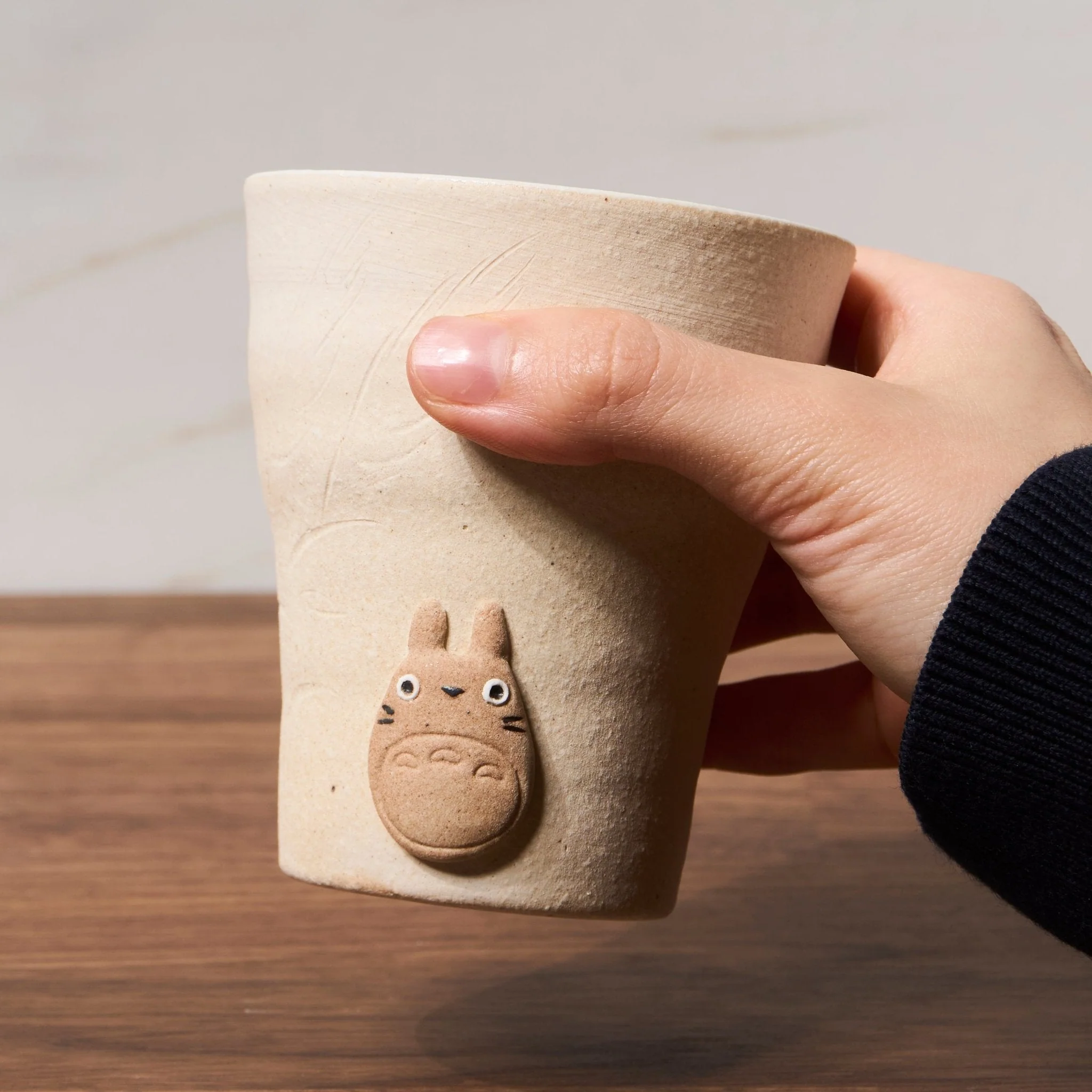My Neighbor Totoro Shigarakiyaki Ceramic Cup Studio Ghibli / Meizan Kiln - Image 4