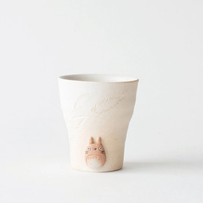 My Neighbor Totoro Shigarakiyaki Ceramic Cup Studio Ghibli / Meizan Kiln - Image 3