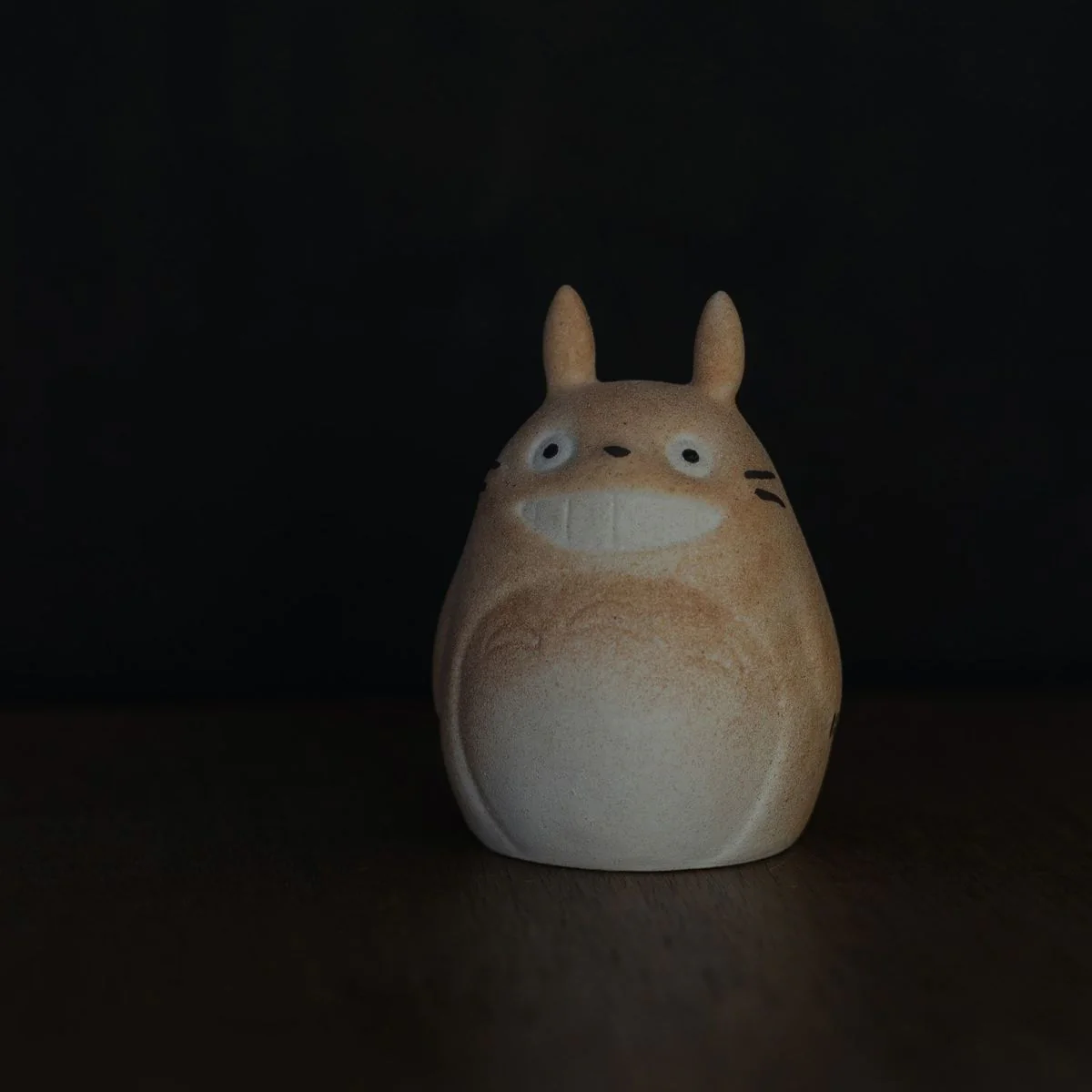 My Neighbor Totoro Shigarakiyaki Glowing Ceramic Figurine Studio Ghibli / Meizan Kiln - Image 3