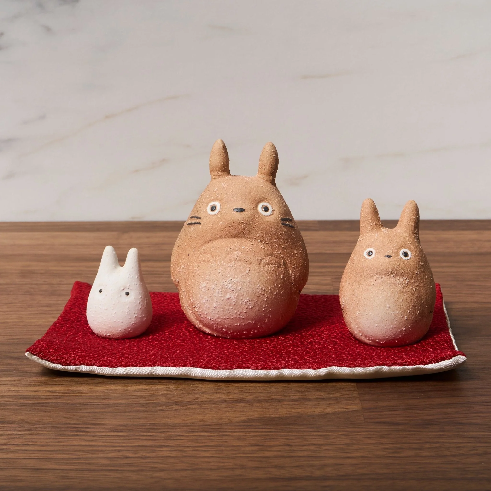 My Neighbor Totoro Shigarakiyaki Ceramic Figurine Set Studio Ghibli / Meizan Kiln - Image 2