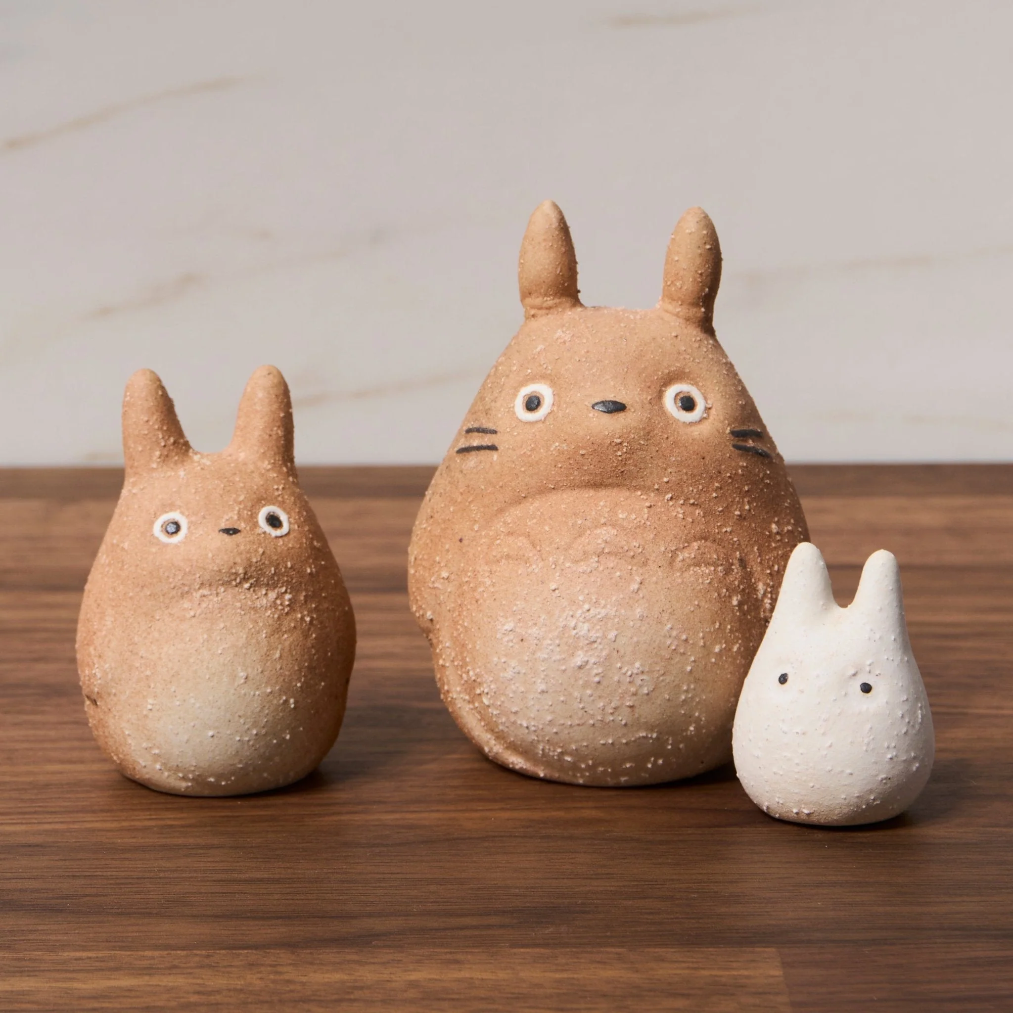My Neighbor Totoro Shigarakiyaki Ceramic Figurine Set Studio Ghibli / Meizan Kiln - Image 3