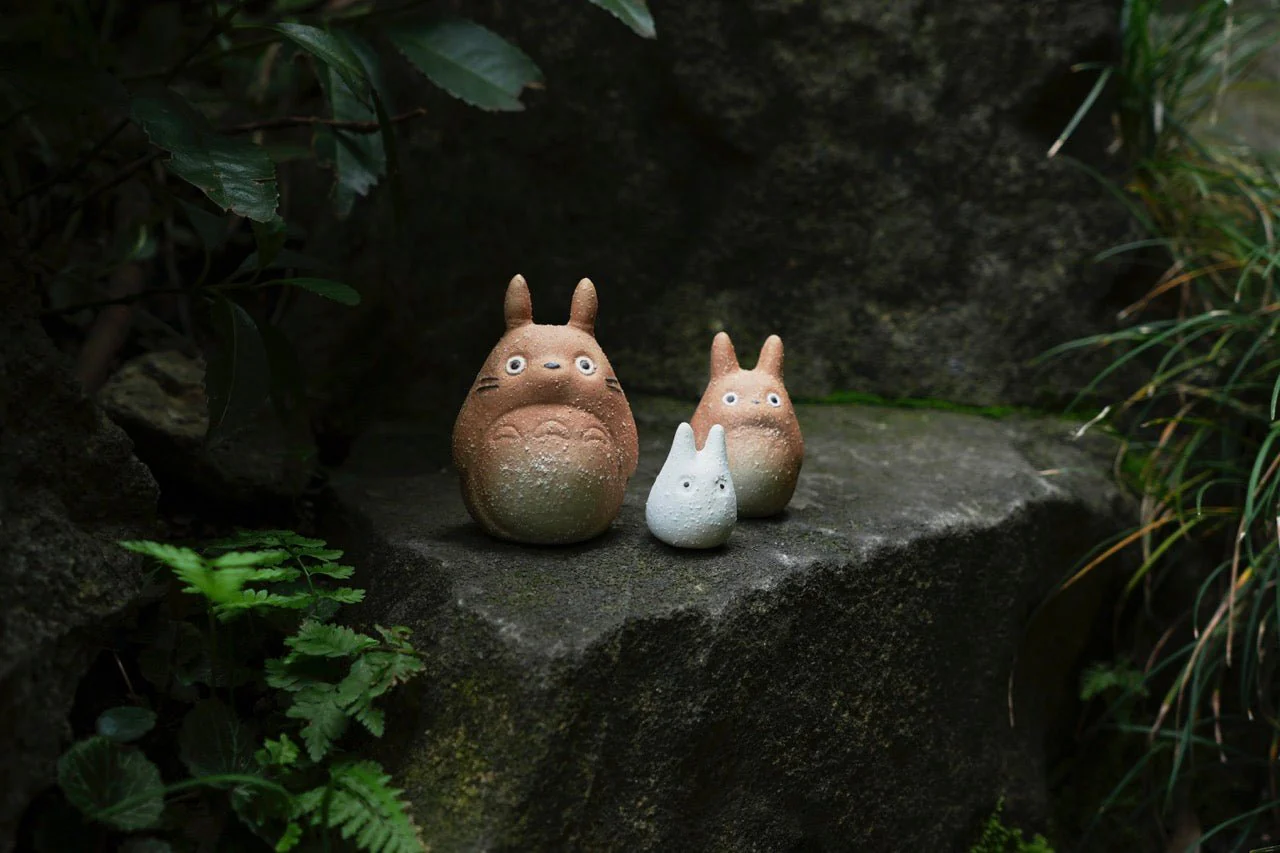 My Neighbor Totoro Shigarakiyaki Ceramic Figurine Set Studio Ghibli / Meizan Kiln - Image 4