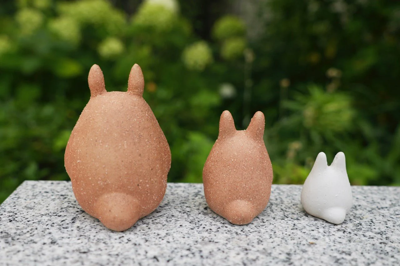 My Neighbor Totoro Shigarakiyaki Ceramic Figurine Set Studio Ghibli / Meizan Kiln - Image 7
