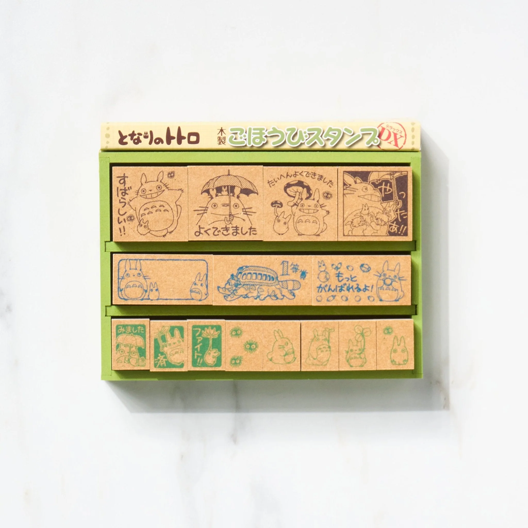 My Neighbor Totoro Wooden Reward Stamp Set DX Studio Ghibli / BEVERLY