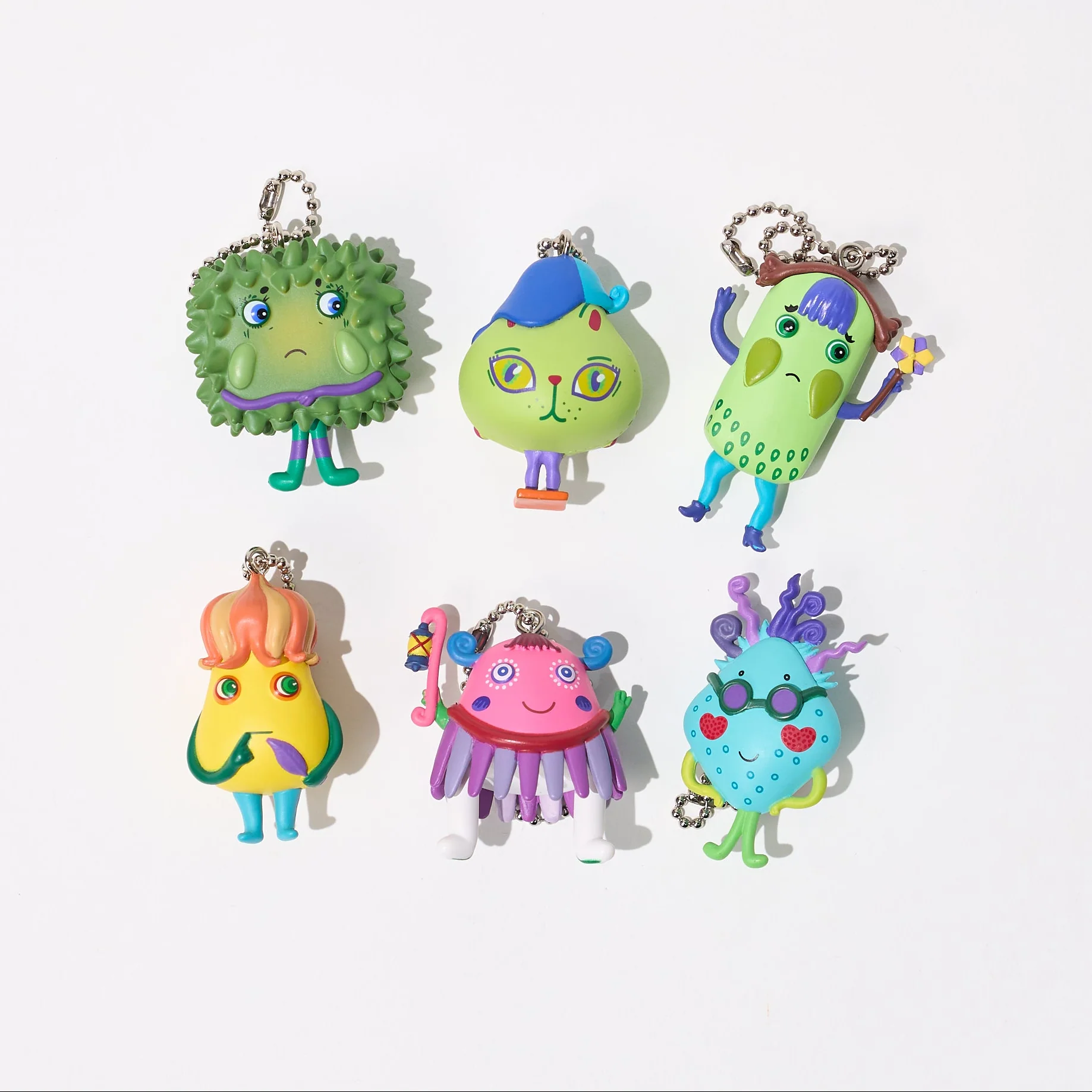 Nanja Monja Figure Keychain Gacha Capsule