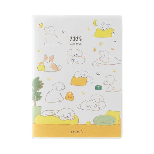 Natsumi Teraoka Puppy Pocket Diary 2026 / MIDORI - Image 15