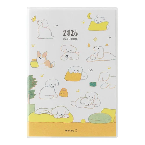 Natsumi Teraoka Puppy Pocket Diary 2026 / MIDORI - Image 22