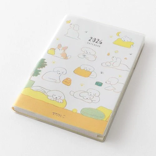 Natsumi Teraoka Puppy Pocket Diary 2026 / MIDORI - Image 23