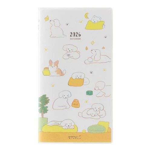 Natsumi Teraoka Puppy Pocket Diary 2026 / MIDORI - Image 8