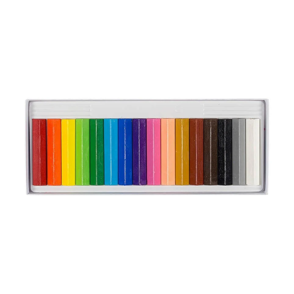 New Crepas Square Shape Oil Pastels / SAKURA - Image 5