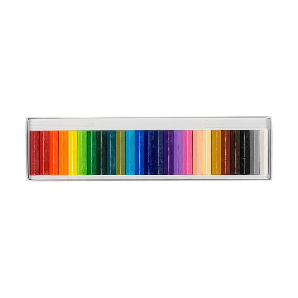 New Crepas Square Shape Oil Pastels / SAKURA - Image 8
