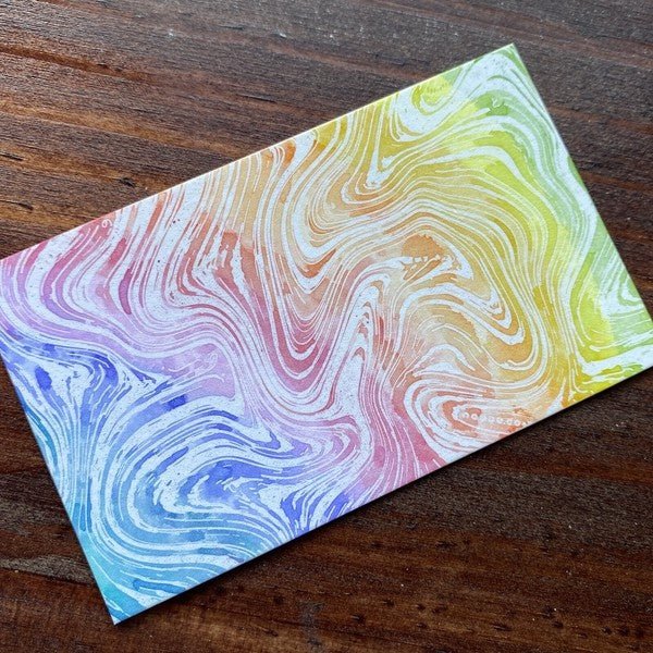 Nuritakurie Just color-it Minicard Coloring Card / nouto