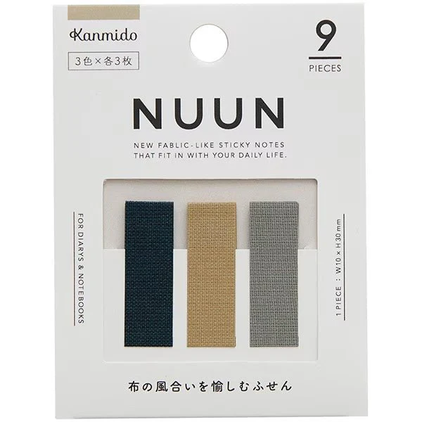 NUUN 3x3 Mini Cloth Sticky Notes / Kanmido - Image 6