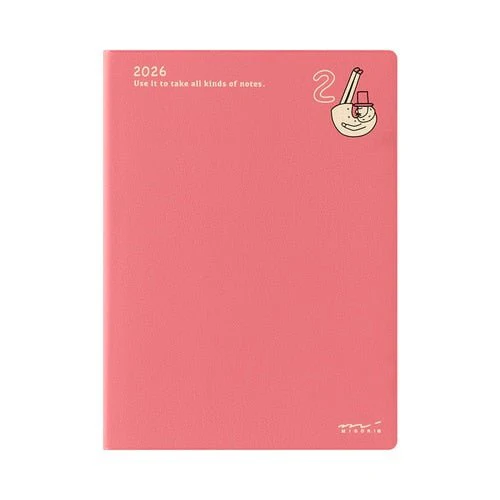 "Ojisan" Pocket Diary 2026 / MIDORI - Image 15