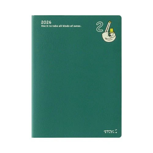 "Ojisan" Pocket Diary 2026 / MIDORI - Image 22