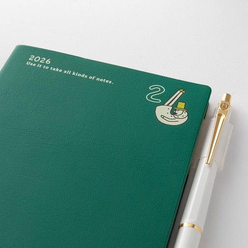 "Ojisan" Pocket Diary 2026 / MIDORI - Image 24