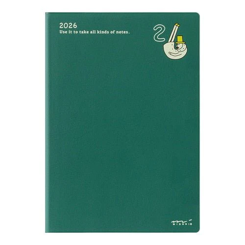 "Ojisan" Pocket Diary 2026 / MIDORI - Image 29