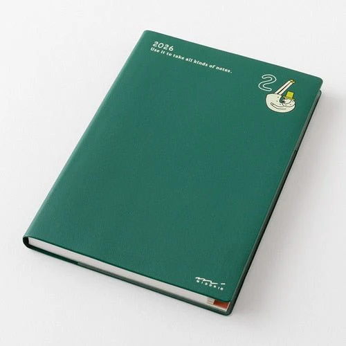 "Ojisan" Pocket Diary 2026 / MIDORI - Image 30