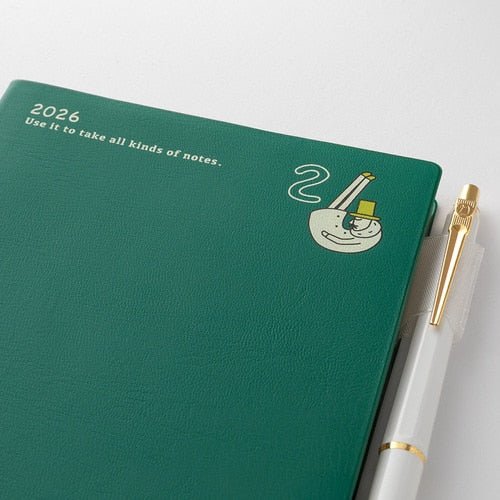 "Ojisan" Pocket Diary 2026 / MIDORI - Image 31