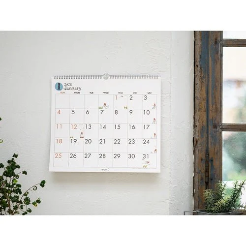 "Ojisan" Wall Calendars 2026 / MIDORI - Image 5