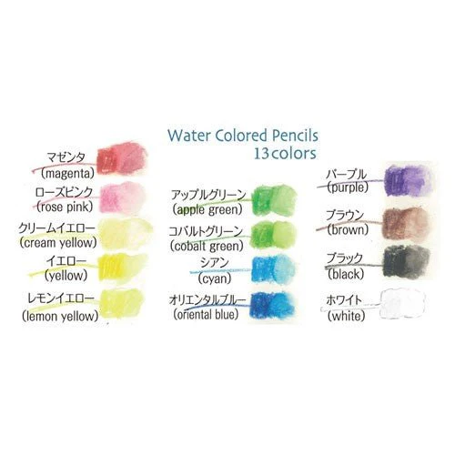Otona No Enpitsu Water Color Pencil Starter Kit / Kita-Boshi Pencil - Image 3