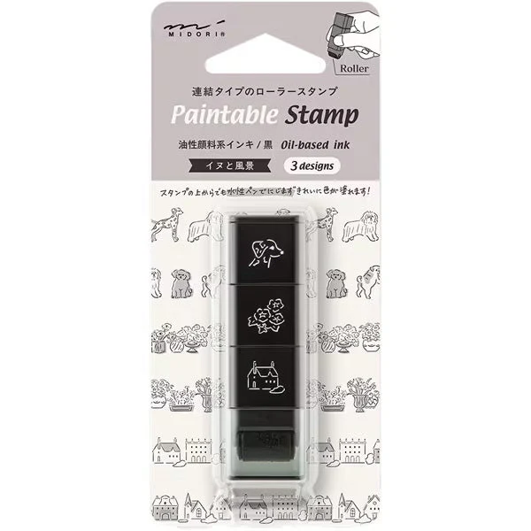 Paintable Stamp Roller / MIDORI - Image 6