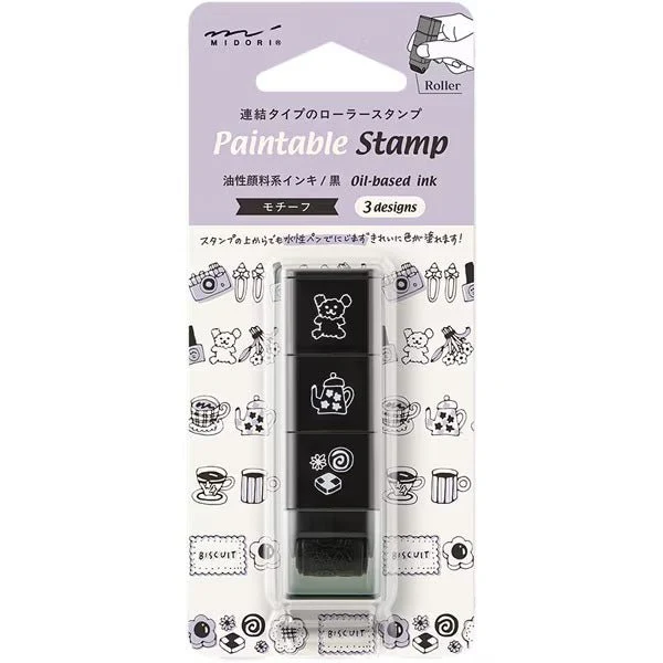 Paintable Stamp Roller / MIDORI - Image 7