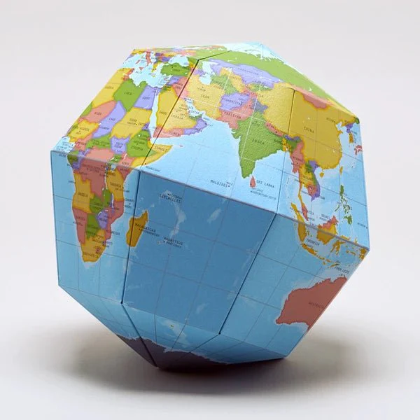 Paper Globe Assembling Kit / Marumo Printing