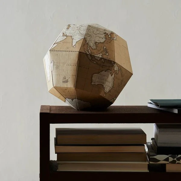 Paper Globe Assembling Kit / Marumo Printing - Image 10
