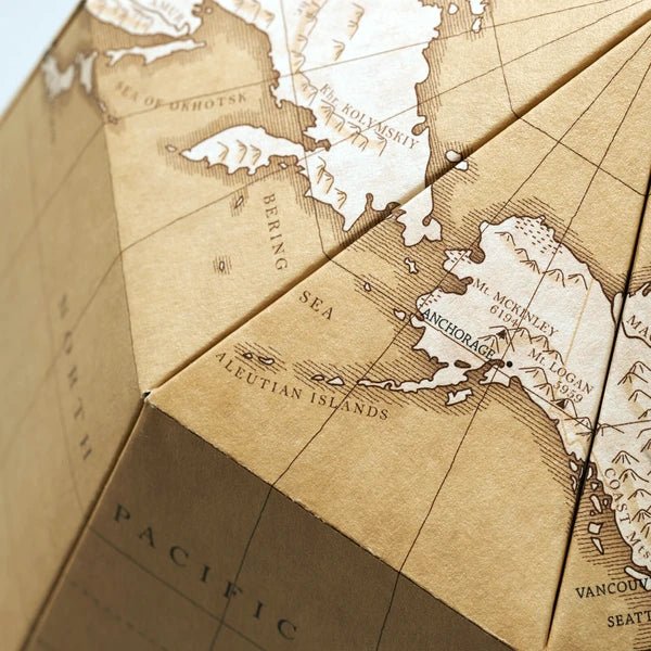 Paper Globe Assembling Kit / Marumo Printing - Image 11
