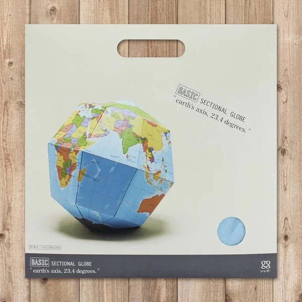 Paper Globe Assembling Kit / Marumo Printing - Image 2