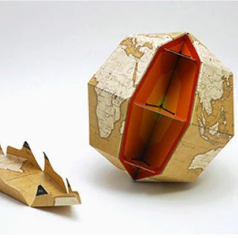 Paper Globe Assembling Kit / Marumo Printing - Image 9