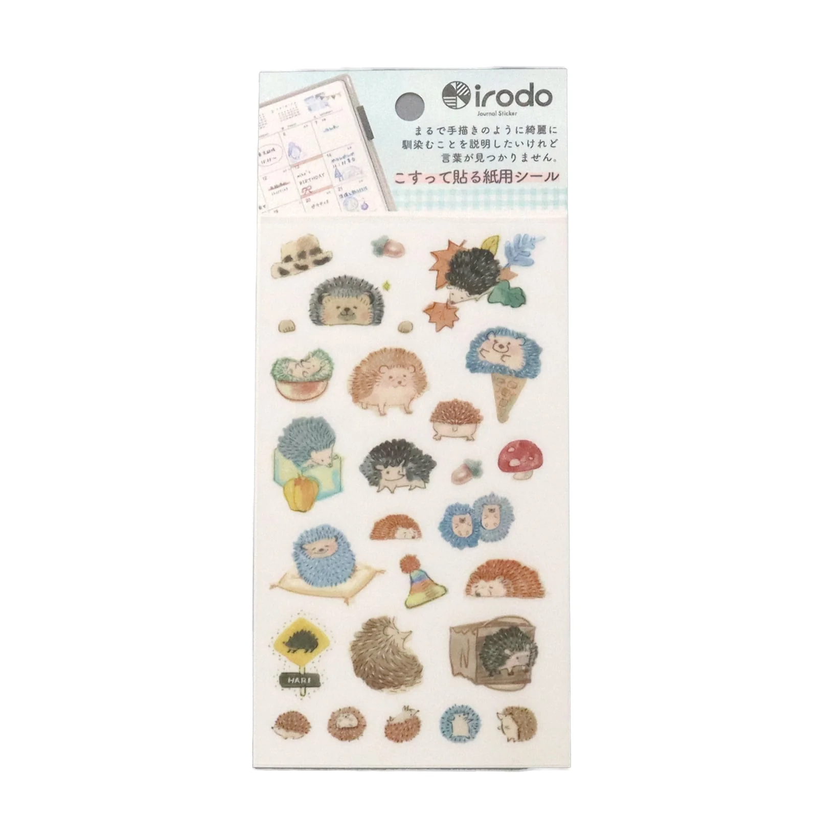 Paper Transfer Journal Sticker Set / irodo - Image 27