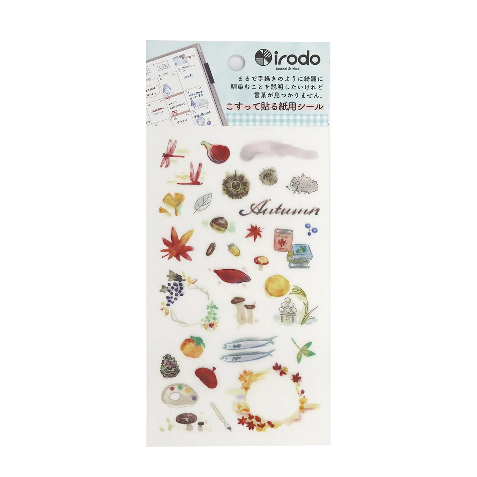 Paper Transfer Journal Sticker Set / irodo - Image 3