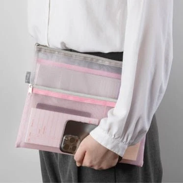 Pen and Tool Mesh Pouch / MIDORI - Image 9