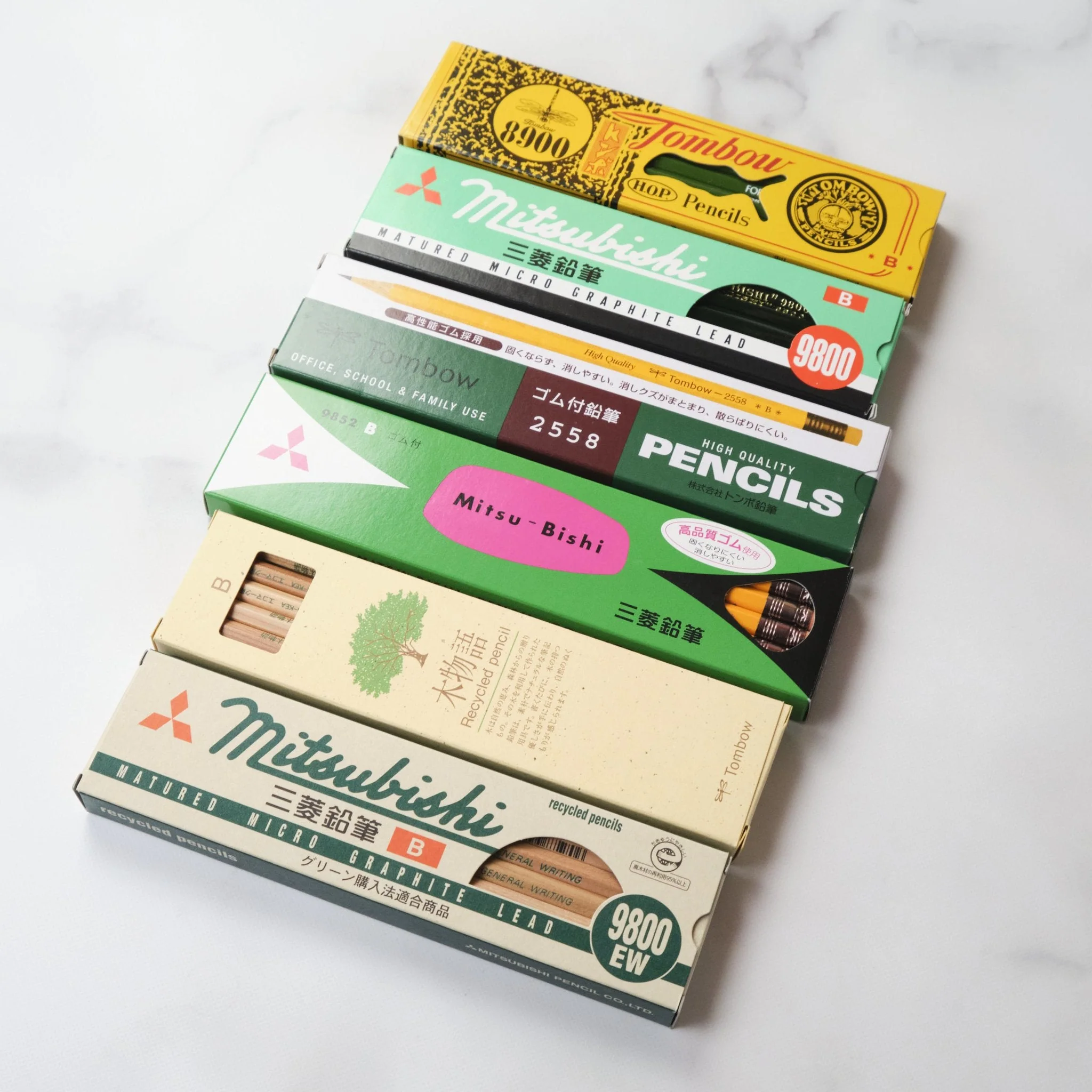 Wooden Pencil Variety Pack Tombow & Mitsubishi Pencils - Image 3