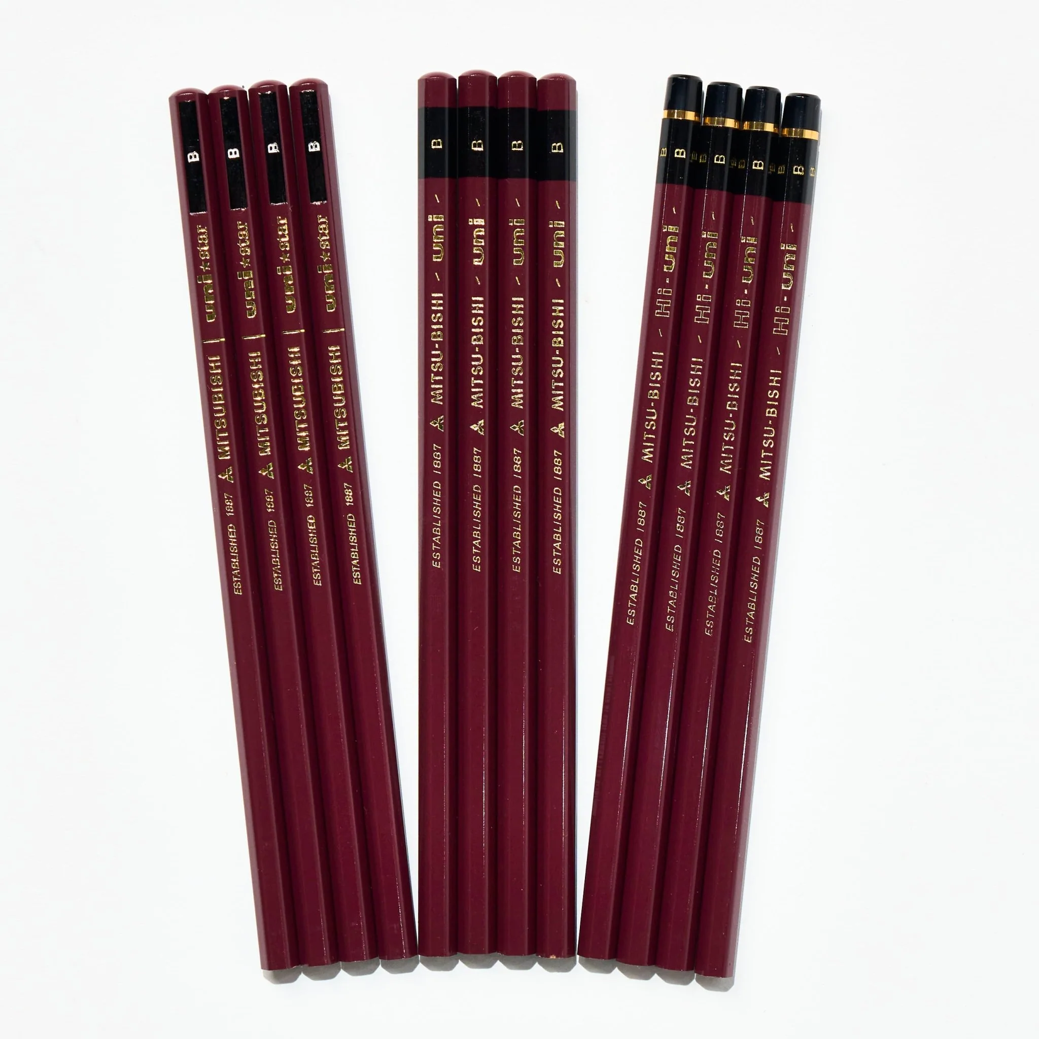Wooden Pencil Variety Pack uni Mitsubishi Pencils