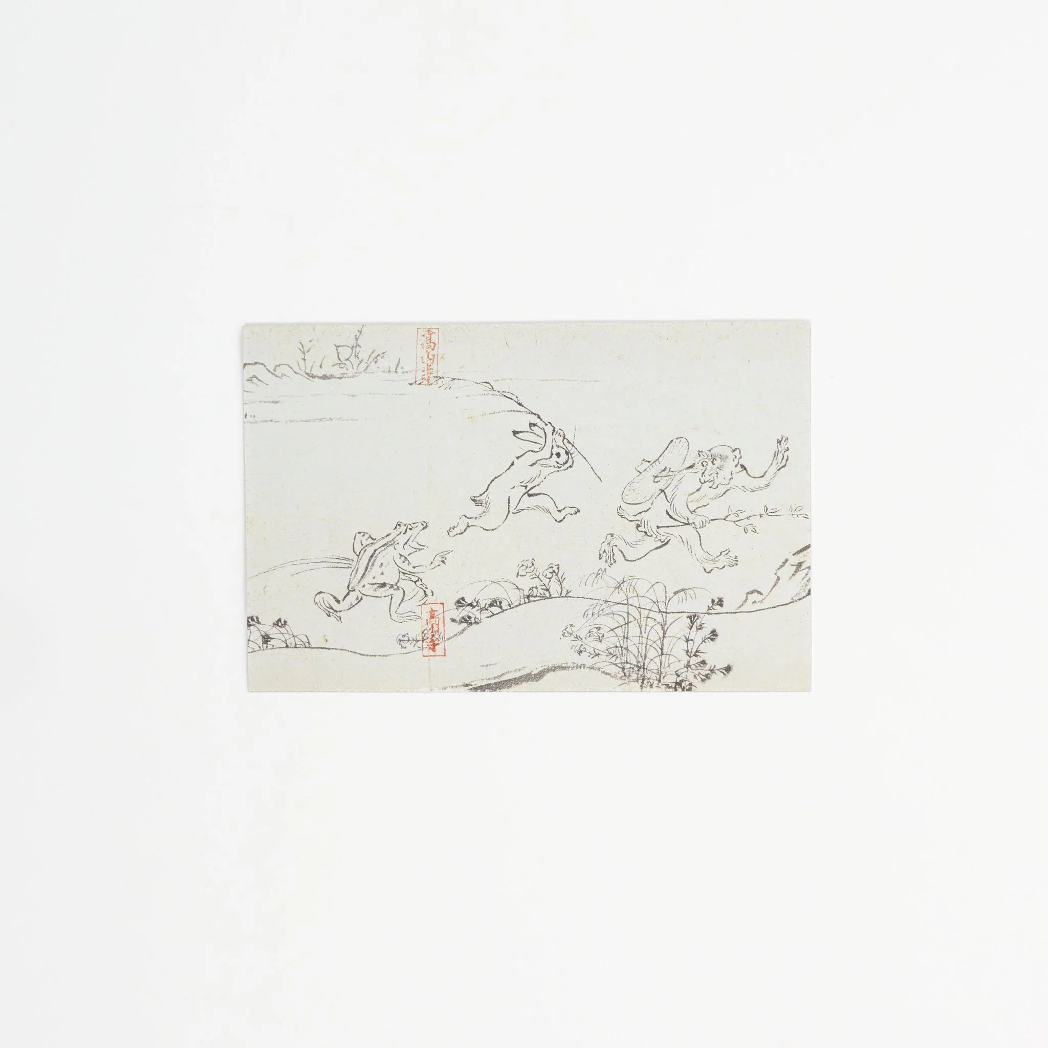 Choju Jinbutsu Giga Monkey Chase Phone Sticker / Benrido - Image 2