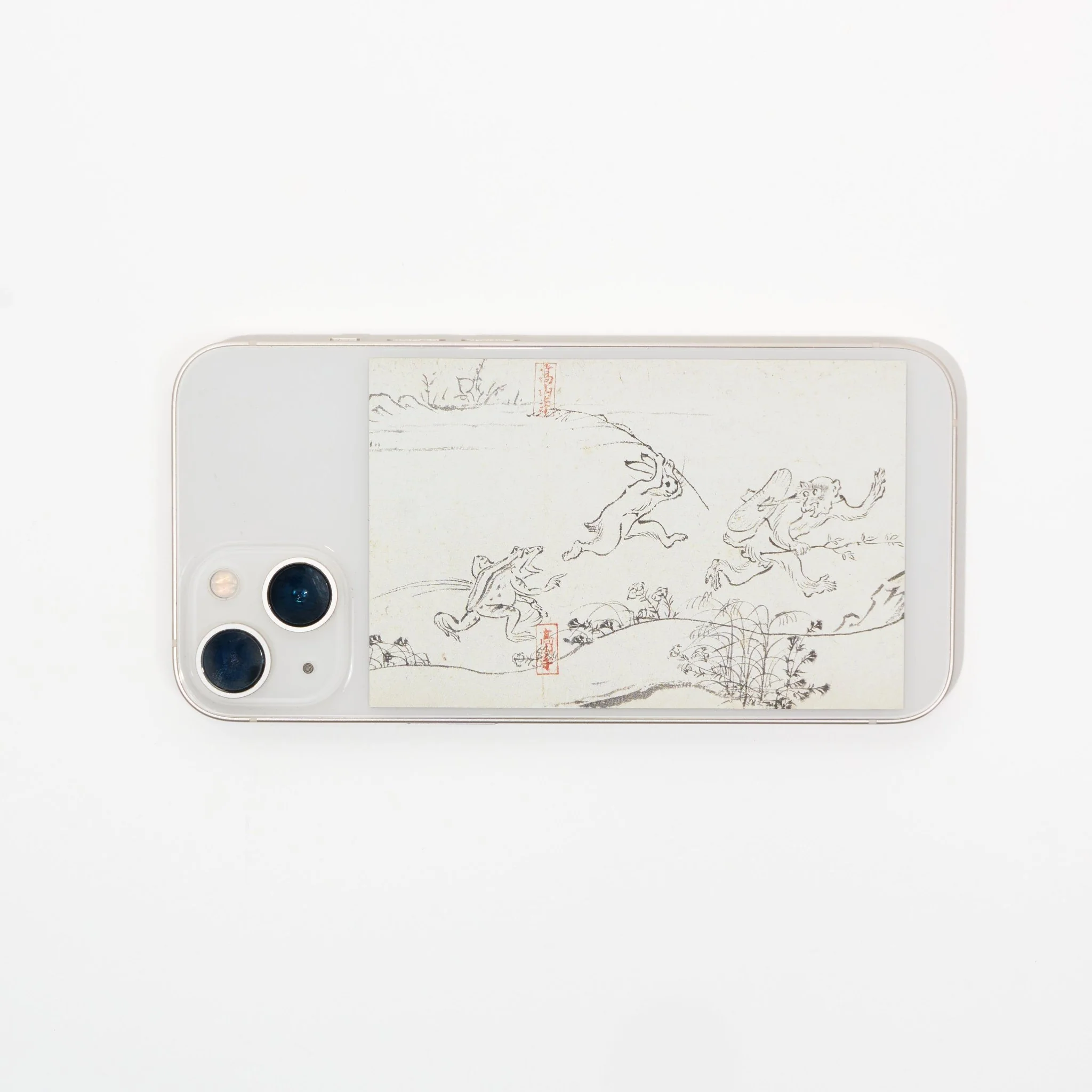 Choju Jinbutsu Giga Monkey Chase Phone Sticker / Benrido - Image 3