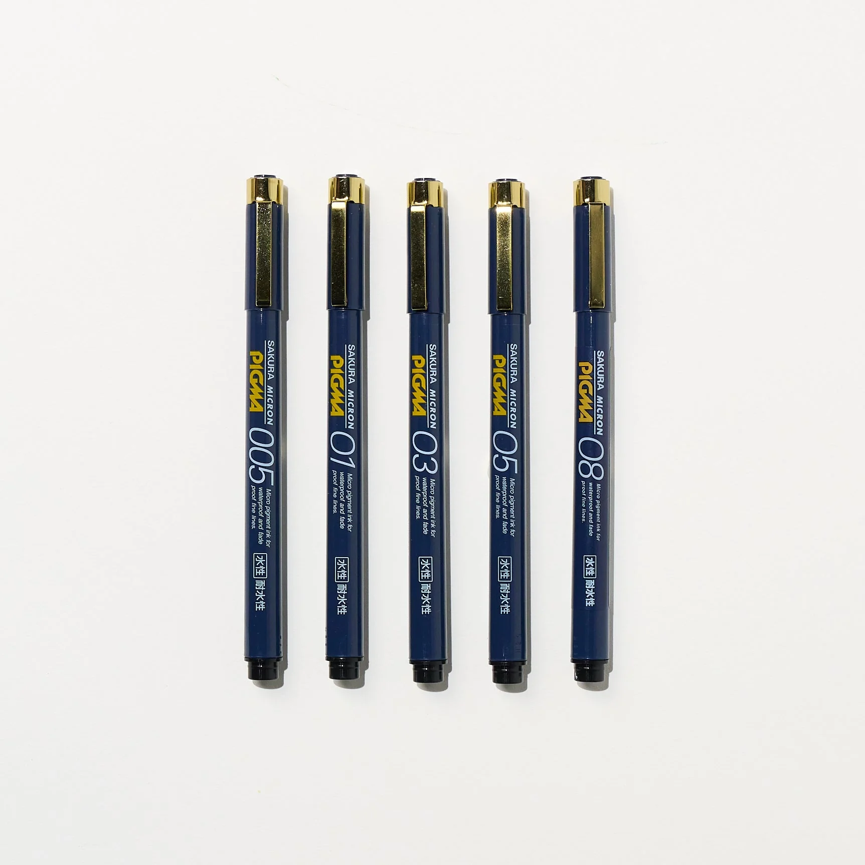 PIGMA MICRON Felt Tip 5 Pen Set / SAKURA - Image 2