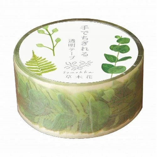 Plants and Flowers Clear Masking Tape / RYU-RYU - Image 3